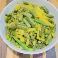 Green bean aloo vagi